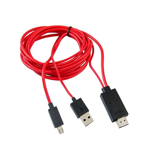 Image of TV AV Cable Micro USB MHL to HDMI HDTV Adapter for Samsung Note 2 3 S3 S4