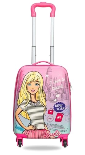 Image of ADSON Abs Kids Trolley 360 Rotating Luggage 360 Degree Wheels Non-Breakable 16 Inch Kids Hardsided Suitcase with 4 Wheels, 360 Degree Wheel Travel Trolley Bag (Design 25)