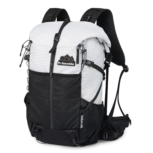 Naturehike Hiking Backpack, 30+5L Travel Backpack with Macromolecule Fabric, Hiking Daypack with AIR Backpack System for - Detailed View
