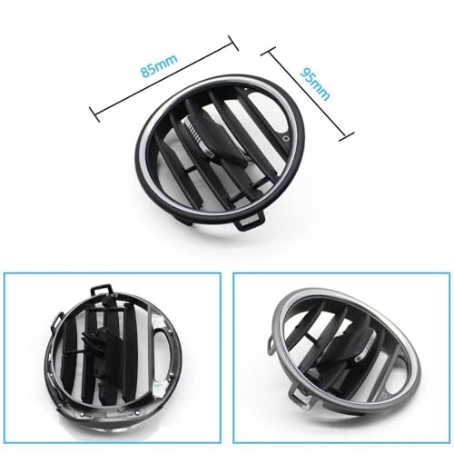 Grille ventilation tableau bord Boxster Cayman 987 2006-2012 panneau B