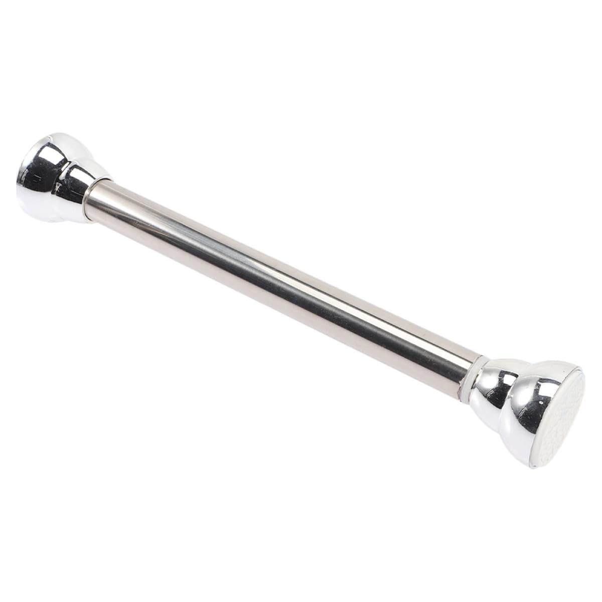 Tringle à rideaux sans perçage extensible en acier inoxydable pour douche