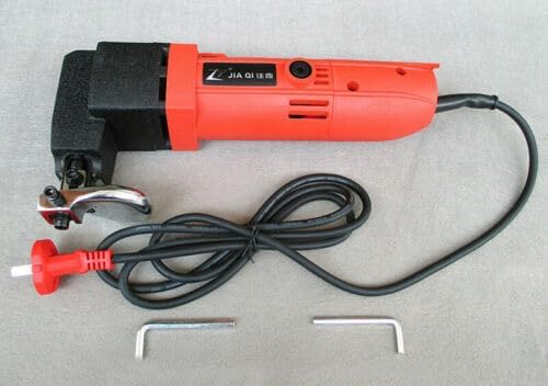 220V Electric Sheet Shear Metal Cutting Shears Heavy Duty Cutter Power Tool