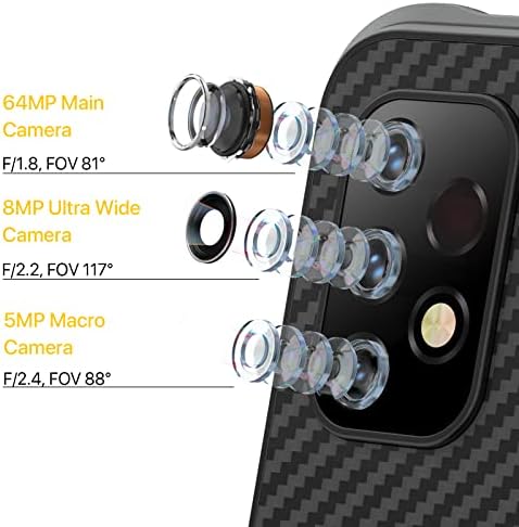 UMIDIGI Rugged Smartphone 5G, BISON GT2 5G Rugged Cell Phone 8G+128GB/512GB, 6150mAh, Android 12 Mobile Phone, 64MP Camera, Waterproof Phone,6.5" HD+Display, NFC/OTG/GPS-Black