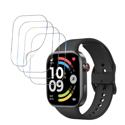 �y4���Z�b�g�z�Ή� Redmi Watch 6 �X�}�[�g�E�H�b�` 2.07�C���` �t�B�����yBAOLINTX�z �C�A�h�~ 24���Ԏ����C���Z�p TPU�� ��U�h�~ ���˒ጸ �ώw�� �����ߗ� �w��h�~�����x �����ȒP Redmi Watch 6 �X�}�[�g�E