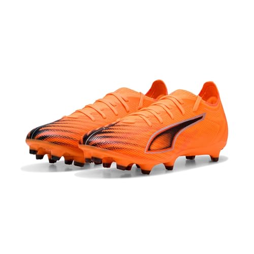 Puma Unisex Ultra 6 Match Fg/Ag Fußballschuh, Heat Fire Puma schwarz Leuchtend rot, 47 EU – Ansicht 6