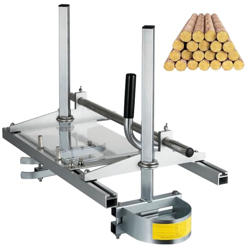 MAIMAILE Portable Chainsaw Mill, Chainsaw Milling Rail Ladder Guide Tool, Size 20