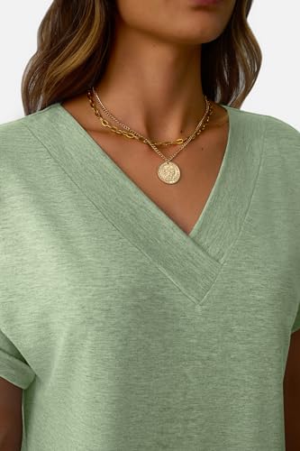 Save on Women's V-Neck T-Shirts with Code AHKJEHXH