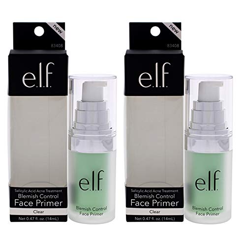 Blemish Control Face Primer by e.l.f. for Women - 0.47 oz Primer - (Pack of 2)
