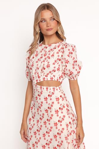 Image of Petal & Pup Women's Aminah Puff Sleeve Dress