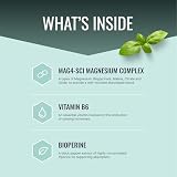 Approved Science Magnesium Complex - Magnesium Bisglycinate, Malate, Citrate, and Oxide, Heart, Headaches, Cramps, Energy - High Absorption - 60 Capsules - 1 Month Supply - Non-GMO - Vegan