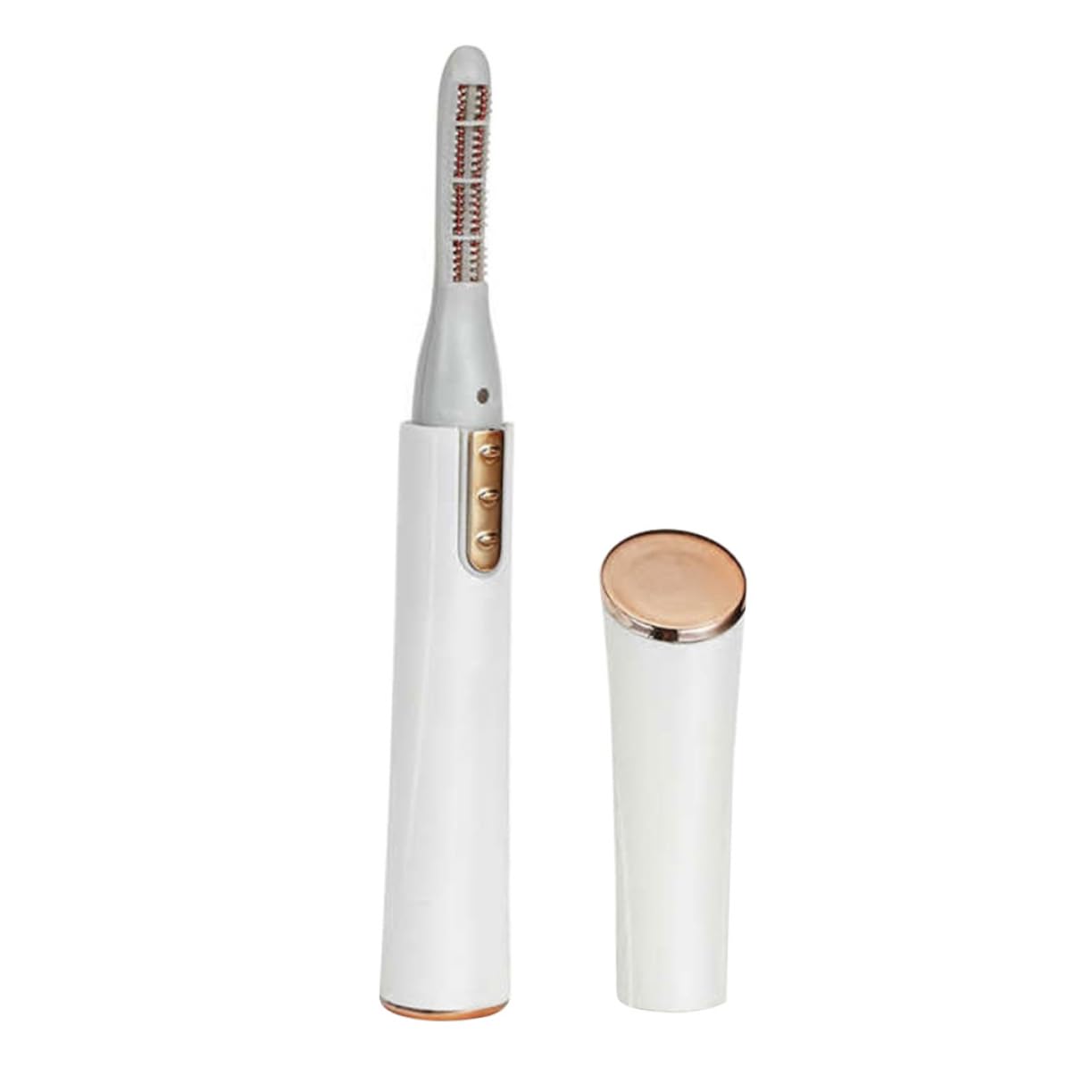 BIUDECO Mini Electric Eyelash Curler Asian Travel Curler Quick Heat for Lashes Pain- Design Portable for Women