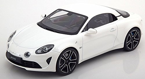 Norev 2017-White Alpine-Renault A110 Premiere Edition 2017-Echelle 1/18, 185144, Blanc