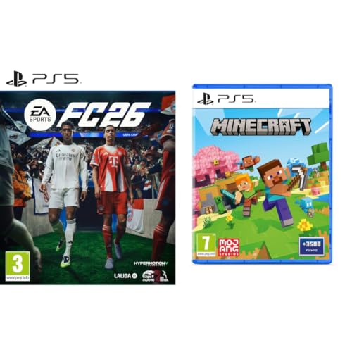 EA SPORTS FC 26 Standard Edition PS5 | Disco | Videojuegos | Castellano + Minecraft - PS5