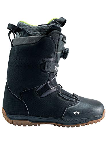 Rome Snowboards Stomp Snowboard Boots, Black, 9.5