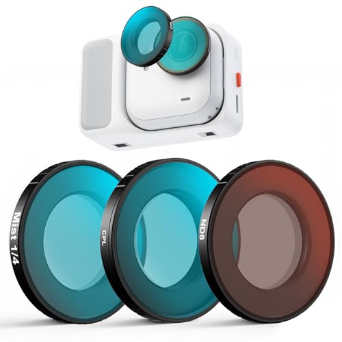 Filtres Insta360 GO Ultra en verre HD multicouches anti-reflet et cinématographiques