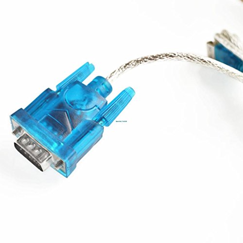 2 pcs adaptador USB a RS232 serie DB9 9 pines miniatura 2