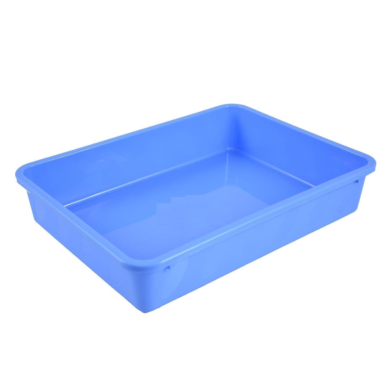 Blumfye A4 Document Tray, Plastic Office Desk Organizer, 32 x 27 x 6 cm, Blue-image-30