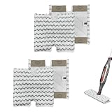 4 Pack Steam Mop Pads for Shark Lift-Away Pro Genius S3973, S3973D, S3973WM, S5002Q, S5003A, S5003D, S5004, S6001W, S6002, S6002C, S6003D, S6003W Touch-Free Dirt Grip Washable Replacement Mop Pads