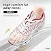 Men's Running Shoes Breathable Mesh Trail Runners Fashion Blade Sneakers Non Slip Gym Sport Trainer Casual Athletic Walking Shoes White