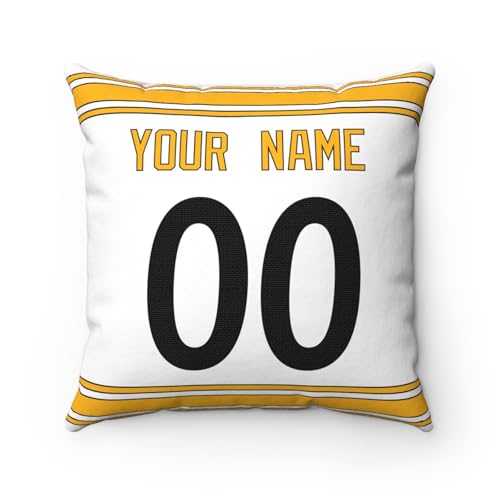 Image of ANTKING Throw Pillow 2 Pack Custom Any Name and Number Personalized Gift for Men Women Boys
