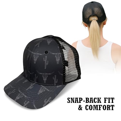 Gorra Beisbolera Trucker Charcoal Bull miniatura 5