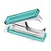 OfficeGoods 3 Piece Acrylic Desk Set - Includes Ruler, Staple Remover, Scissors - Functional & Elegant Desk Accessories - Stationery Tools for Home, Office, and School - Green with Silver Metal
