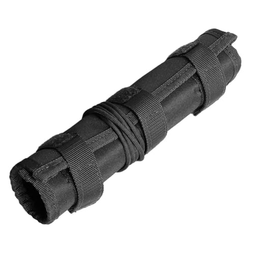 Housse de silencieux airsoft tactique thermique couvre silencieux anti mirage chasse 4 pouces