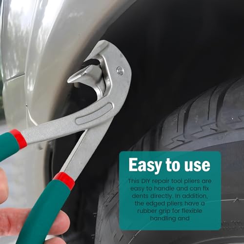 Image of Car Fender Edge Repair Tool,Heavy Duty Car Door Panel Fix Tool,Paintless Dent Repair Tool,Autobody Metal Repair Tool, Non-Damaged Crimp Repair Tool