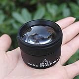 eschenbach optik lupe Vergrößerung: 30X.Effective Durchmesser: 36mm.Material: Zink-Legierung (schwarze Farbe), zwei optische Glaslinsenbeschichtung.
