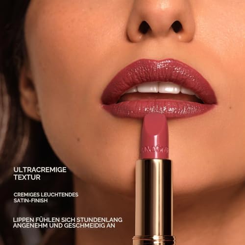 Lancôme L'Absolu Rouge Cream Lippenstift 07 Bouquet-Nocturne, feuchtigkeitsspendende Formel, für geschmeidige Lippen… – Ansicht 4