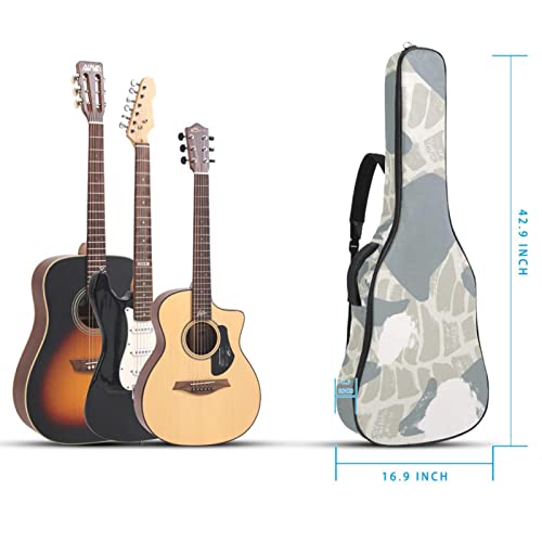 Housse de protection épaisse en éponge imperméable pour guitare acoustique, électrique, basse, guitare classique… - Les Beatles, Paul McCartney, John Lennon, RIngo Starr, George Harrison Housse de protection épaisse en éponge imperméable pour guitare acoustique, électrique, basse, guitare classique… – Image 6