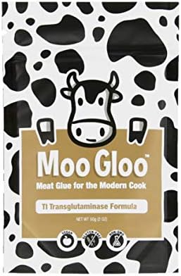 Moo Gloo Transglutaminase [TG, Meat Glue] - TI Formula - 50g/2oz