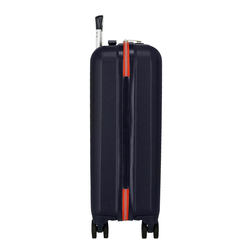 Reebok Roxbury Cabin Valigia Blu 40x55x20 cm ABS Rigido Lucchetto TSA Integrato 38.4L 2 kg 4 Doppie Ruote Bagaglio A Mano