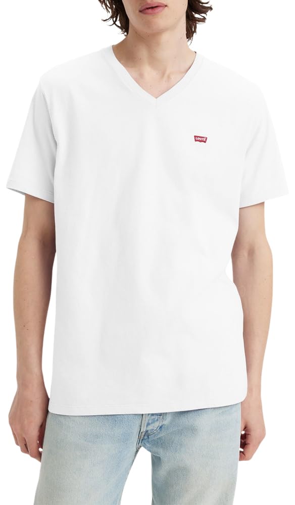 Levi's Herren Original Housemark V-Neck T-Shirt
