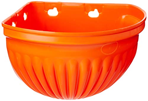 Gardens Need 100% Virgin Plastic Corner Wall Lovely Pot-12 | Set of 4 Planter, (30cm x 25cm x 22cm, Orange) (B087MT3NMD) Amazon Price History, Amazon Price Tracker