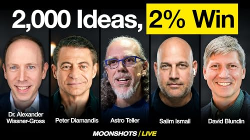 Google X's Astro Teller: The $1B Bet No CEO Will Back, Moonshots 3x Cheaper in 16 Yrs, and Clean Water at 1&cent;/L| EP #300