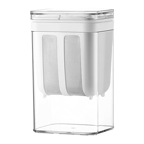 Yogurt Strainer Yoghurt Maker Yogurt Makers 1100 Ml Bpa- Cheese Strainer with A Fine Mesh BSG and Lid Leakproof Juice Filter Nut Milk Maker for Making Thick Greek Yogurt Soybean Milk