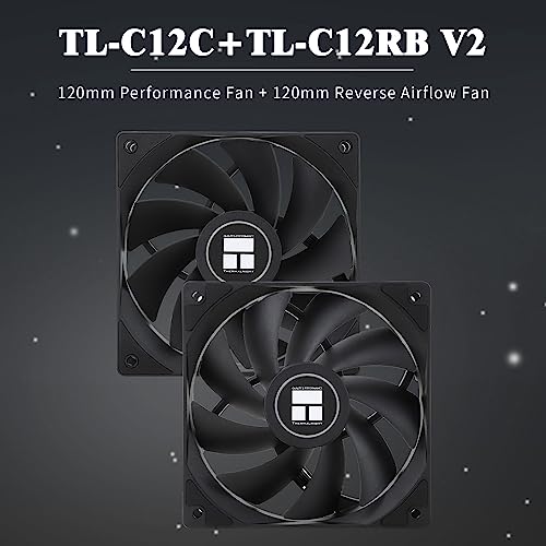 TR Assassin X 120R SE PLUS CPU Cooler, 4×6mm Heat Pipes,120mm PWM Quiet Fans CPU Air Cooler with S-FDB Bearing, AGHP Technology,for AMD AM4 AM5/Intel 1700/1150/1151/1200(AX120R SE PLUS) - Image 4