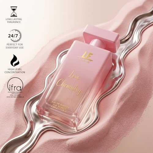 Image of La French Love Chemistry Perfume for Women- 100ml | Premium Eau De Parfum | Long Lasting Fresh Floral Fragrance | Ideal for Special Occasions | Luxury Scent for Her