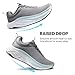 NORTIV 8 Women's Walking Shoes Cushion Comfortable ActiveBreeze Running Tennis Shoes Non-Slip Workout Gym Sports Athletic Breathable Fashion Sneakers,Size 7,Grey,SNWS248W