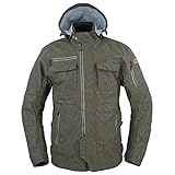 ラフアンドロード(ROUGH&ROAD) バイク ジャケット デュアルテックスストームパーカーFP エンボスダークオリーブ L RR7247