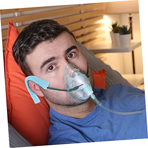 DOITOOL 4 Pçs Almofadas Nasais Almofadas Auriculares Para Cânula Nasal Envoltórios De Enfermagem Sup