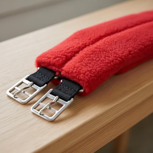 Funda para ecuestre de felpa suave con almohadilla transpirable y fácil lavado 2