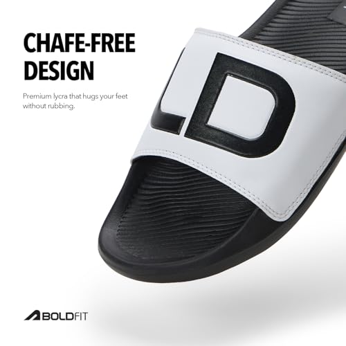 Image of Boldfit Slippers for Man Feather Light Chappal for Man Anti Skid Sliders for Men Soft Cushioned Slides for Men Casual Mens Sliders for Boys Mens Slippers
