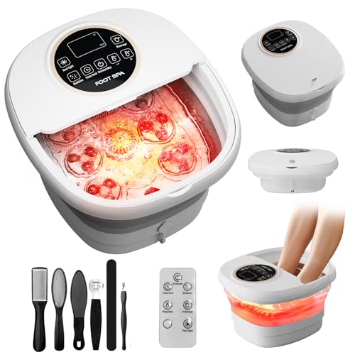 Olixie Electric Pedicure Foot Spa with Remote