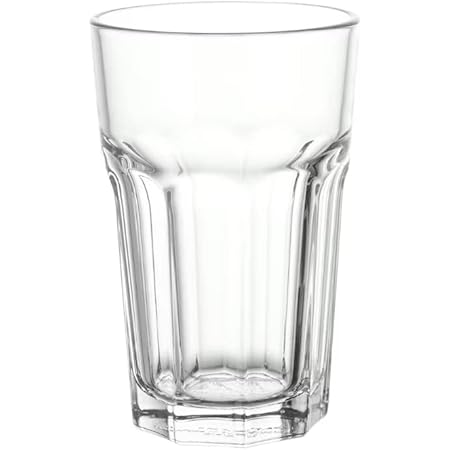 IKEA 6-er Set Gläser Pokal stapelbares Glas - 350ml - 14 cm hoch - spülmaschinenfest, IK-124, Transparent