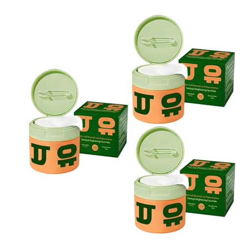 Tónico Facial Hidratante - Tratamiento de Manchas y Arrugas - Cuidado Facial Formula Antienvejecimiento con Mucina de Caracol, Centella Asiática, Niacinamida y Péptidos - 100 Discos (3)