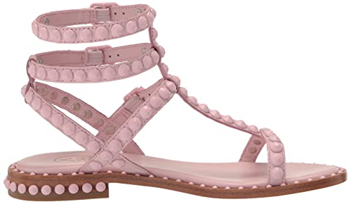 Image of Ash Play Bis Tonal-Studded Flat Sandal for Women, Chic Open-Toe Design, Comfortable Footbed, Durable Sole, Ideal for Casual Outfits