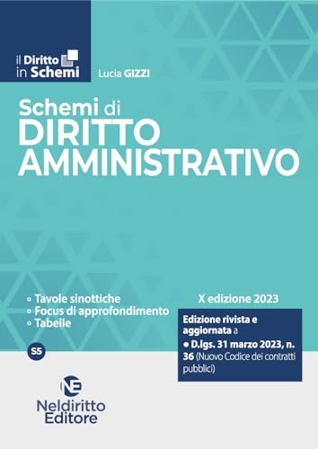 Schemi di diritto amministrativo 2023 (Italian Edition)