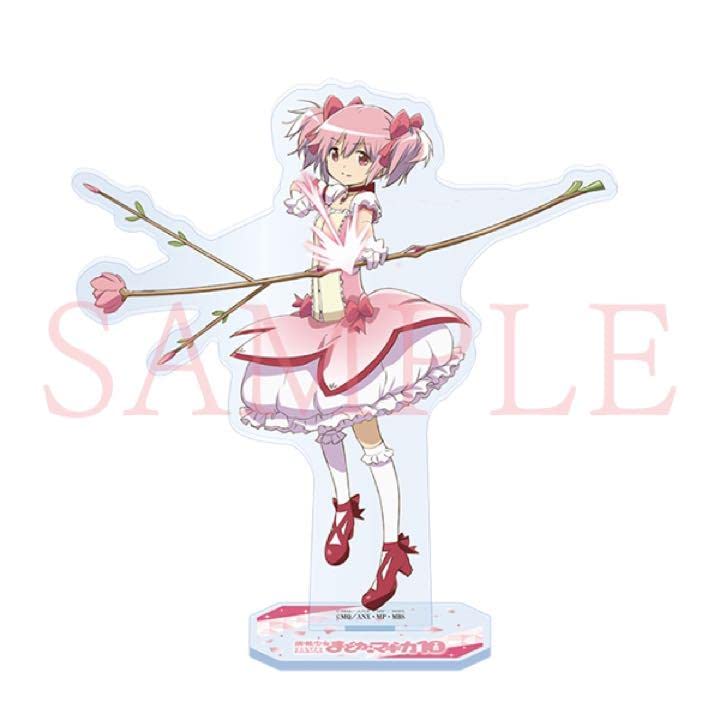 魔法少女まどか☆マギカ ビックアクリルマスコット 魔法少女まどか☆マギカ10(展)」 10th Anniversary ビッグ